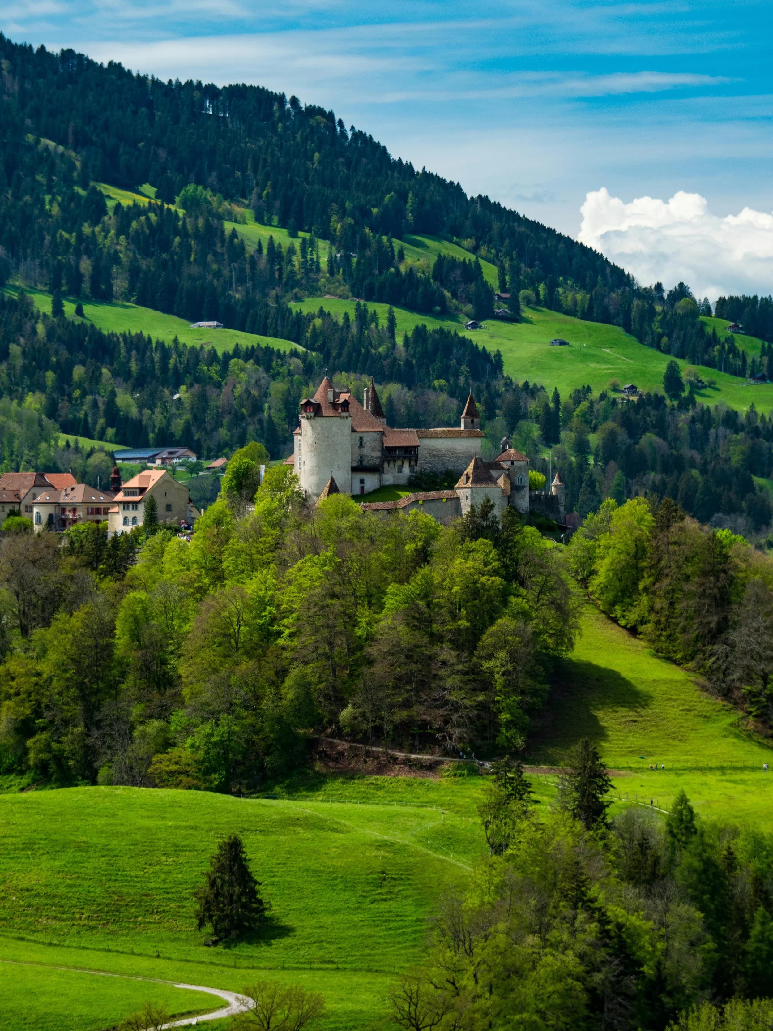 Medieval village of Gruyères
