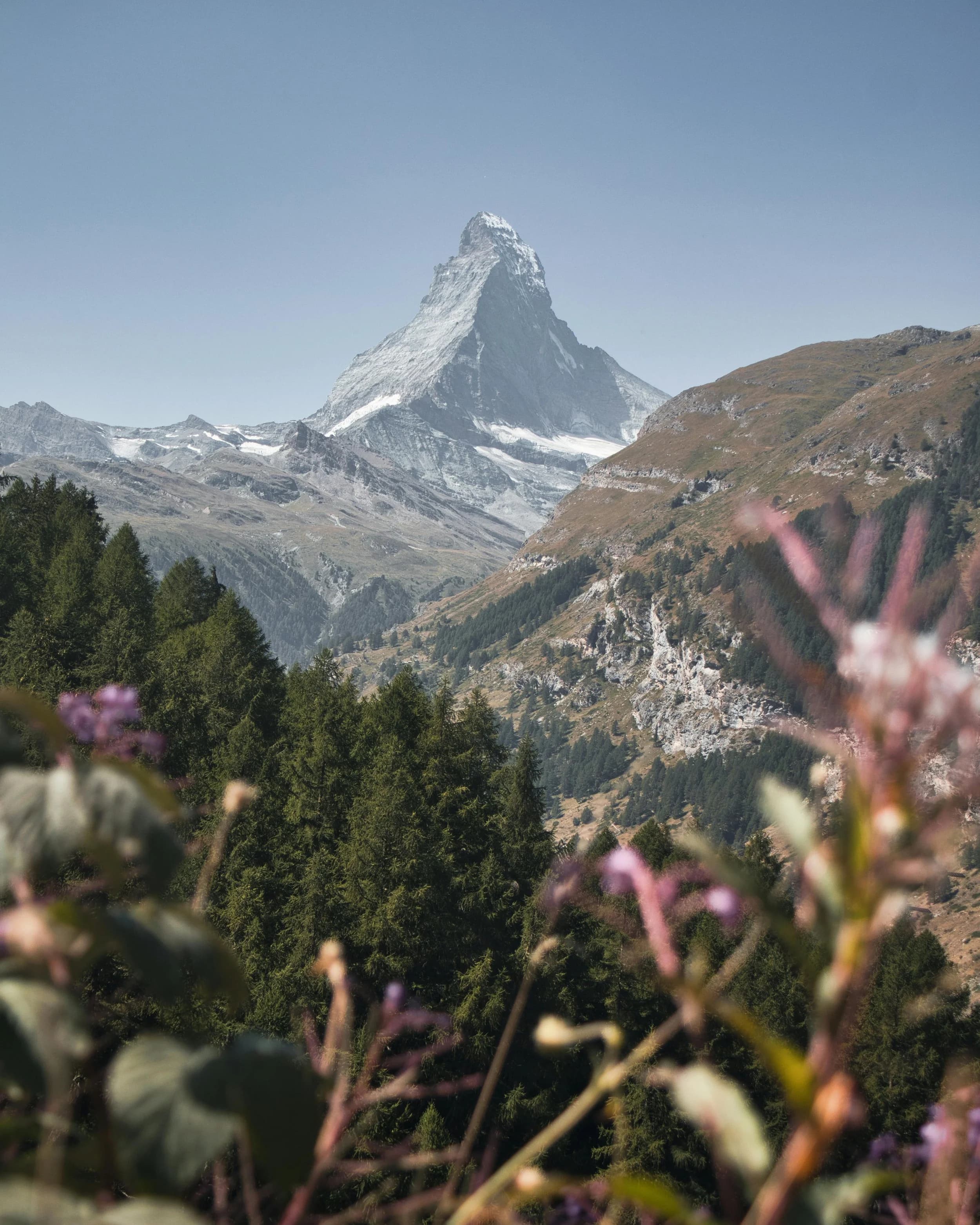 The Matterhorn above Zermatt