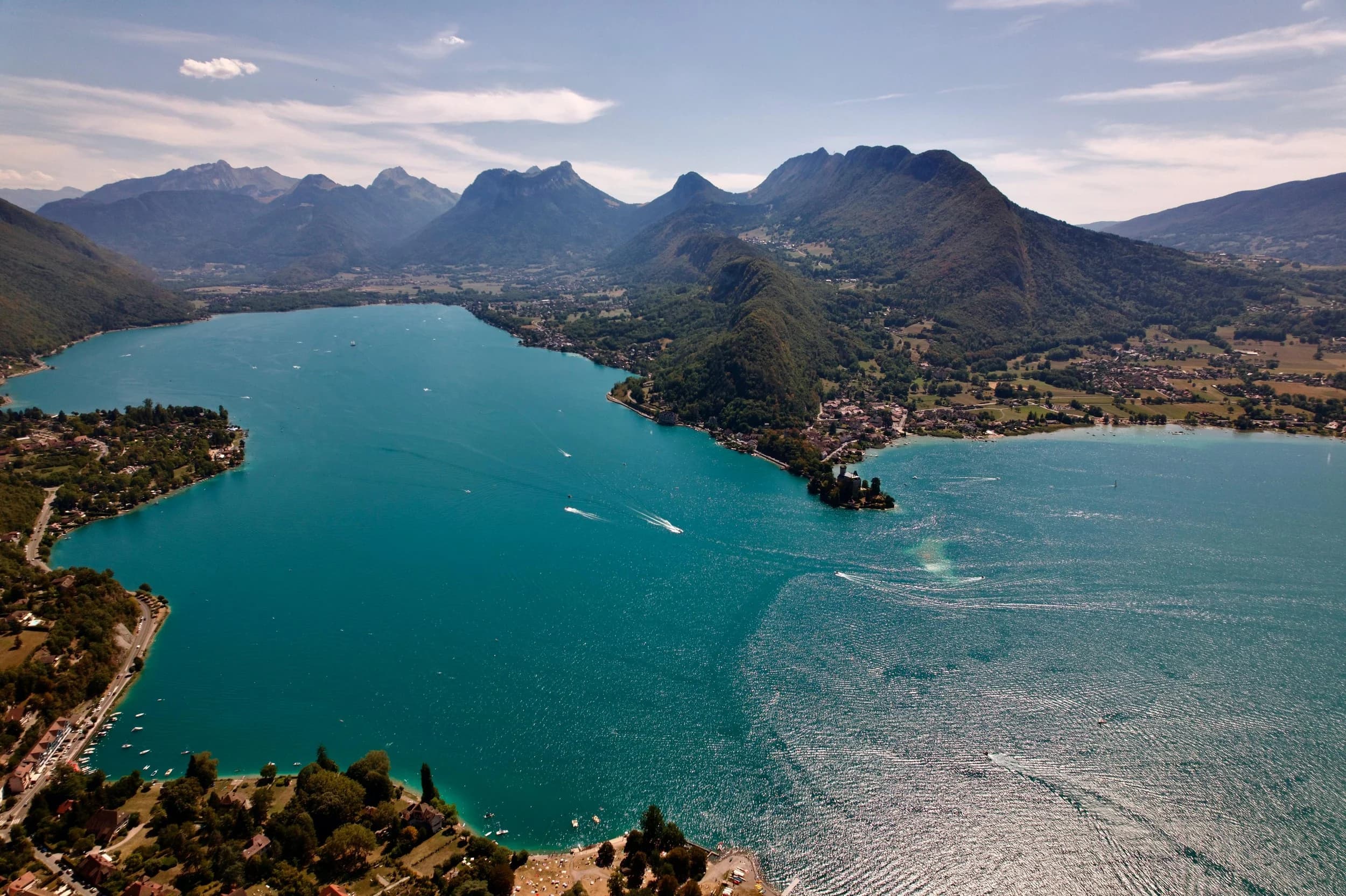 Lake Lucerne seen from Mount Rigi